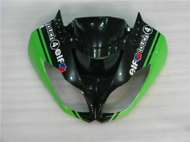 ZX6R 09-12 Motorrad Verkleidungen Komplett Sets - Schwarz Grün ZX6R 09-12 Motorrad Verkleidungen Komplett Sets - Schwarz Grün