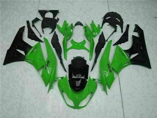 ZX6R 09-12 Motorrad Verkleidungen & Plastik - Schwarz Grün ZX6R 09-12 Motorrad Verkleidungen & Plastik - Schwarz Grün