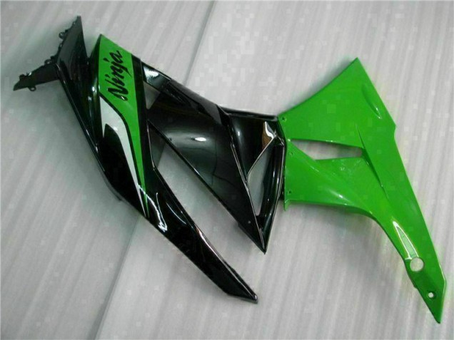 ZX6R 09-12 Motorrad Vollverkleidung - Schwarz Grün ZX6R 09-12 Motorrad Vollverkleidung - Schwarz Grün