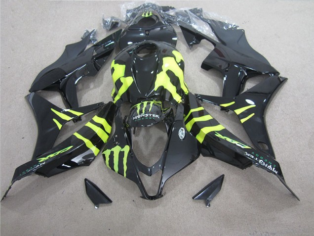 CBR 1000 RR 04-05 Motorrad Verkleidung - Schwarz Grünes Monster CBR 1000 RR 04-05 Motorrad Verkleidung - Schwarz Grünes Monster