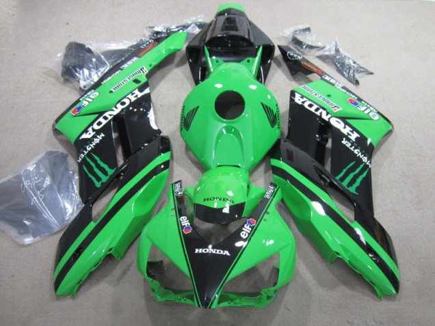 CBR 1000 RR 04-05 Motorrad Verkleidungen - Schwarz Grünes Monster CBR 1000 RR 04-05 Motorrad Verkleidungen - Schwarz Grünes Monster