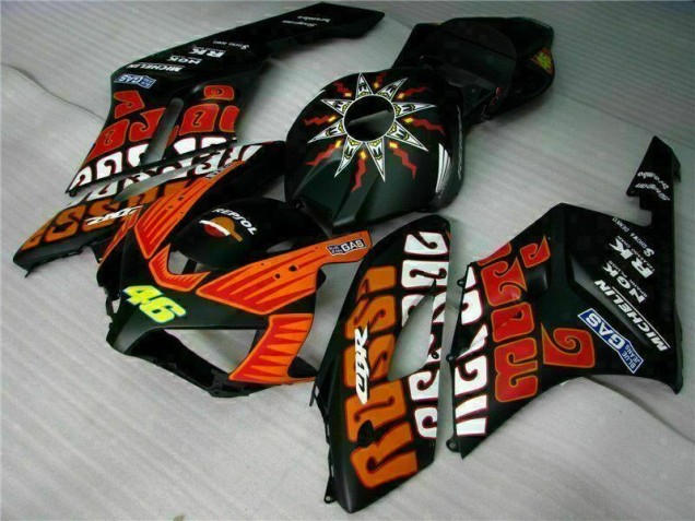 CBR 1000 RR 04-05 Motorrad Verkleidungen - Schwarz Orange CBR 1000 RR 04-05 Motorrad Verkleidungen - Schwarz Orange