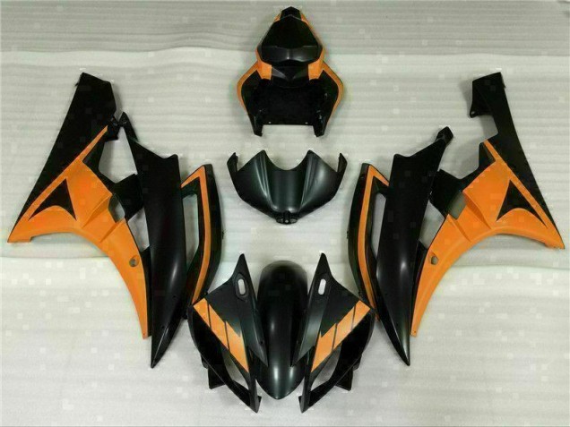 R6 06-07 Motorrad Verkleidungen - Schwarz Orange R6 06-07 Motorrad Verkleidungen - Schwarz Orange