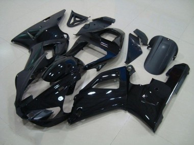 R1 00-01 Motorrad Verkleidungen - Schwarz