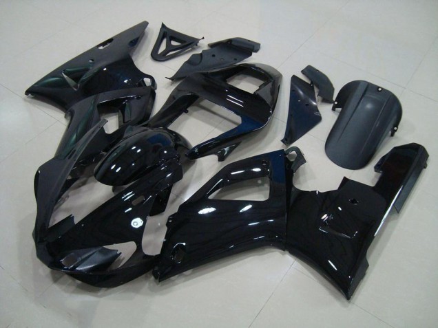 R1 00-01 Motorrad Verkleidungen - Schwarz