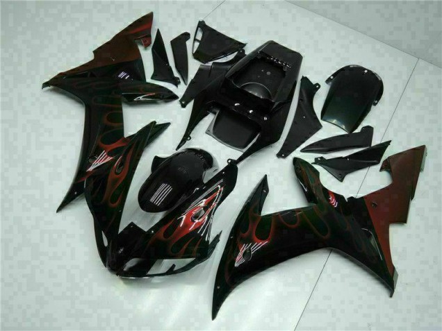 R1 02-03 Motorrad VollVerkleidungen & Plastik - Schwarz R1 02-03 Motorrad VollVerkleidungen & Plastik - Schwarz