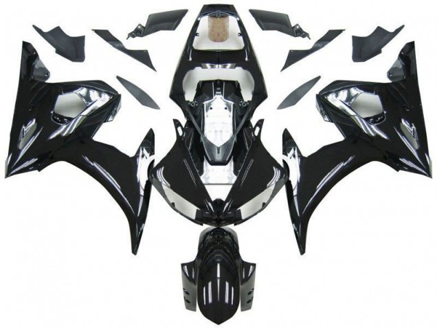 R6 03-05 Motorrad Verkleidung - Schwarz R6 03-05 Motorrad Verkleidung - Schwarz