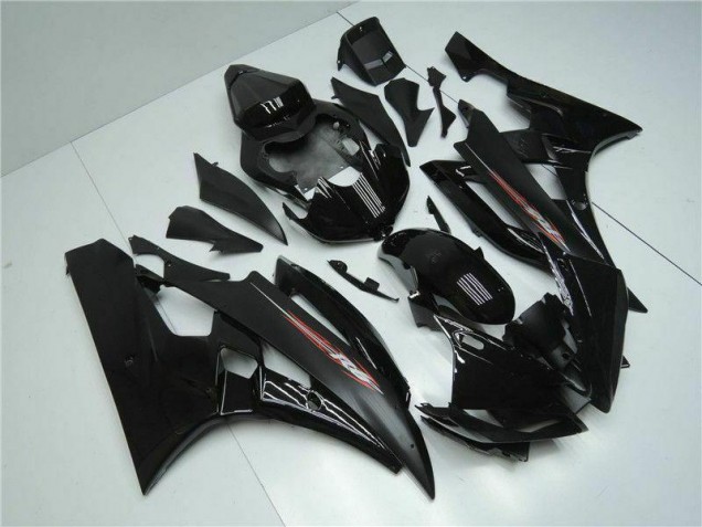 R6 06-07 Motorrad Verkleidung - Schwarz R6 06-07 Motorrad Verkleidung - Schwarz