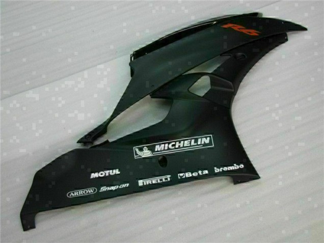 R6 06-07 Motorrad VollVerkleidungen & Plastik - Schwarz R6 06-07 Motorrad VollVerkleidungen & Plastik - Schwarz