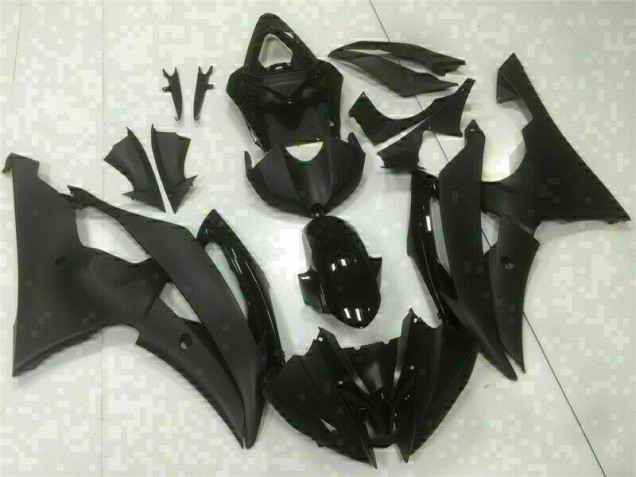 R6 08-16 Motorrad Verkleidung - Schwarz R6 08-16 Motorrad Verkleidung - Schwarz