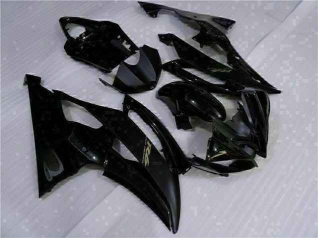 R6 08-16 Motorrad VollVerkleidungen & Plastik - Schwarz R6 08-16 Motorrad VollVerkleidungen & Plastik - Schwarz