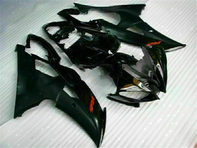 R6 08-16 Motorrad Vollverkleidung - Schwarz R6 08-16 Motorrad Vollverkleidung - Schwarz