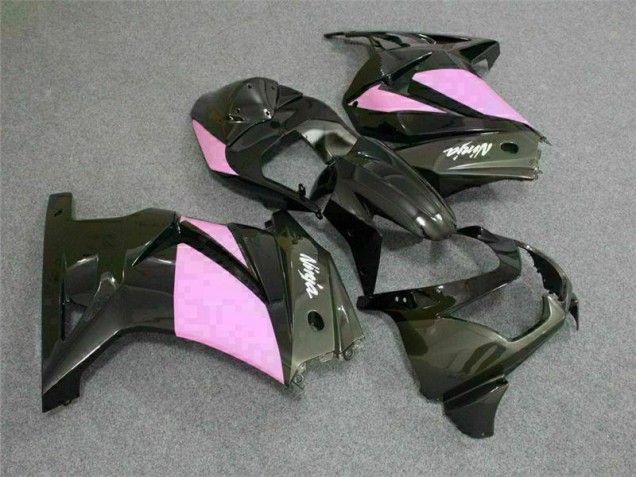 EX250 08-12 Motorrad Verkleidungen - Schwarz Rosa Ninja EX250 08-12 Motorrad Verkleidungen - Schwarz Rosa Ninja