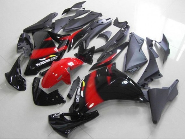 CBR 250 RR 11-13 Motorrad Verkleidungen - Schwarz Rot CBR 250 RR 11-13 Motorrad Verkleidungen - Schwarz Rot