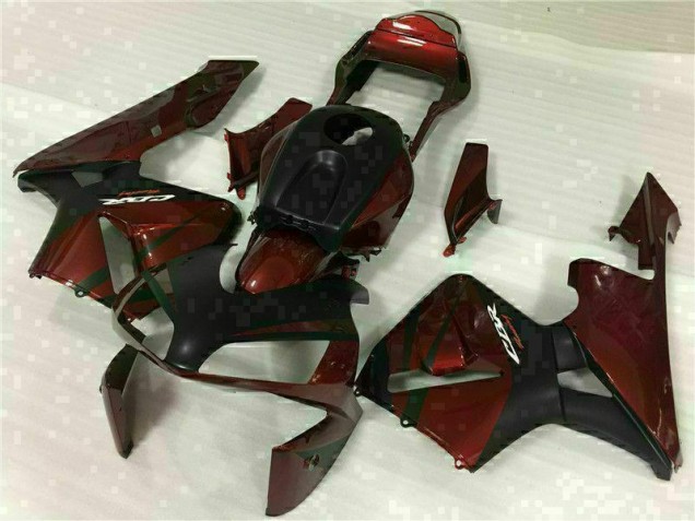 CBR 600 RR 03-04 Motorrad Verkleidung - Schwarz Rot CBR 600 RR 03-04 Motorrad Verkleidung - Schwarz Rot