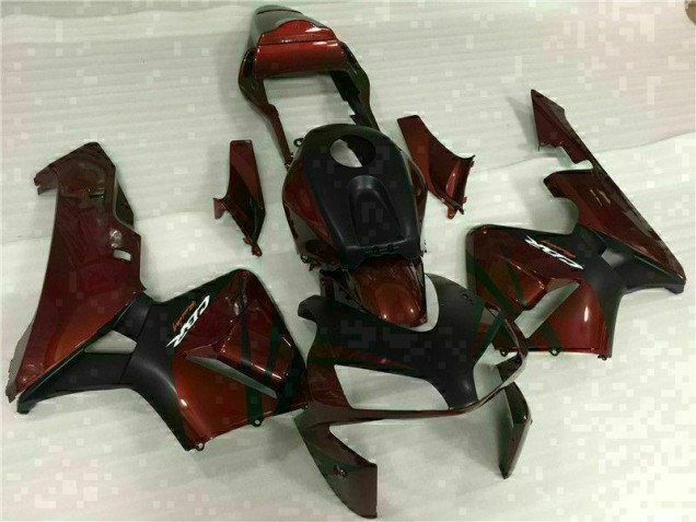CBR 600 RR 03-04 Motorrad Verkleidung - Schwarz Rot CBR 600 RR 03-04 Motorrad Verkleidung - Schwarz Rot