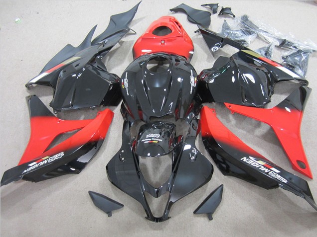CBR 600 RR 09-12 Motorrad Verkleidungen - Schwarz Rot CBR 600 RR 09-12 Motorrad Verkleidungen - Schwarz Rot