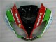ZX6R 09-12 Motorrad Verkleidungen - Schwarz Rot Grün Motocard ZX6R 09-12 Motorrad Verkleidungen - Schwarz Rot Grün Motocard