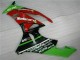 ZX6R 09-12 Motorrad Verkleidungen - Schwarz Rot Grün Motocard ZX6R 09-12 Motorrad Verkleidungen - Schwarz Rot Grün Motocard
