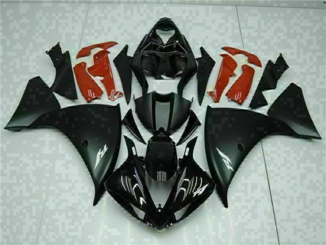 R1 09-11 Motorrad Verkleidung - Schwarz Rot R1 09-11 Motorrad Verkleidung - Schwarz Rot