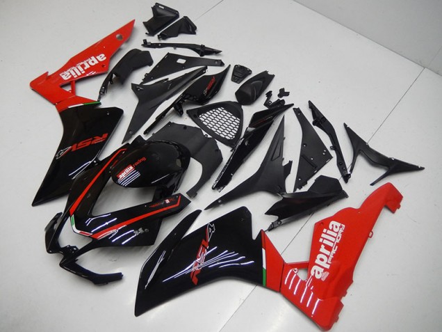 RSV4 09-15 Motorrad Verkleidungen - Schwarz Rot RSV4 09-15 Motorrad Verkleidungen - Schwarz Rot