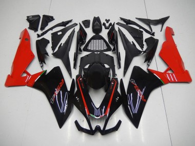 RSV4 09-15 Motorrad Verkleidungen & Plastik - Schwarz Rot