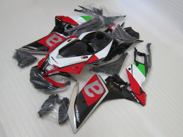RSV4 09-15 Motorrad Vollverkleidung - Schwarz Rot RSV4 09-15 Motorrad Vollverkleidung - Schwarz Rot