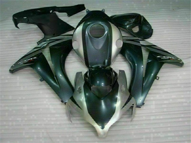 CBR 1000 RR 08-11 Motorrad Verkleidungen - Schwarz Silber CBR 1000 RR 08-11 Motorrad Verkleidungen - Schwarz Silber