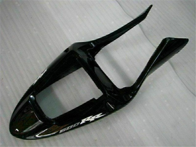 CBR 600 F4i 01-03 Motorrad Verkleidungen - Schwarz Silber CBR 600 F4i 01-03 Motorrad Verkleidungen - Schwarz Silber