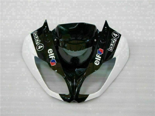 ZX6R 09-12 Motorrad Verkleidungen - Schwarz Weiß 3M Touch4 ZX6R 09-12 Motorrad Verkleidungen - Schwarz Weiß 3M Touch4
