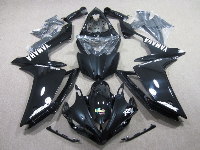 R1 07-08 Motorrad Verkleidung - Schwarz Weiß Aufkleber R1 07-08 Motorrad Verkleidung - Schwarz Weiß Aufkleber