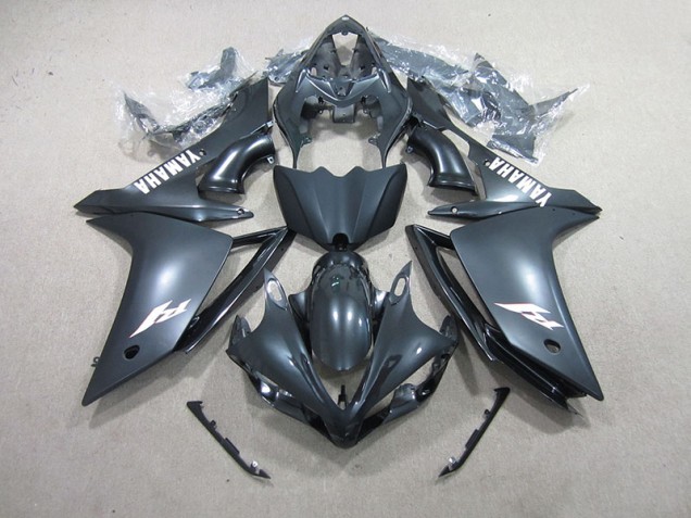 R1 07-08 Motorrad Vollverkleidung - Schwarz Weiß Aufkleber R1 07-08 Motorrad Vollverkleidung - Schwarz Weiß Aufkleber