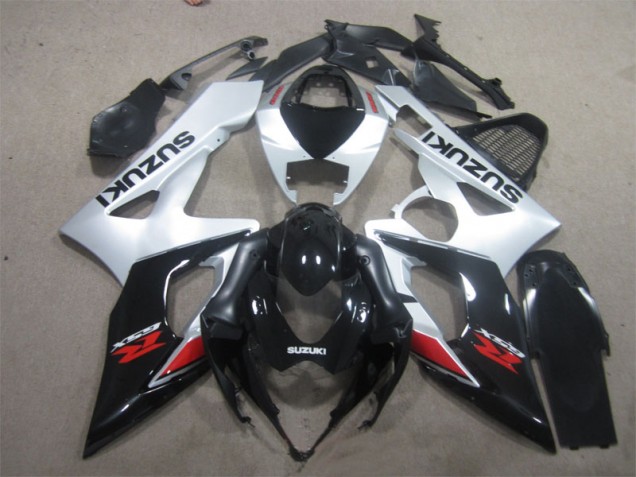 GSXR 1000 K5 05-06 Motorrad Verkleidungen - Schwarz Weiß GSXR 1000 K5 05-06 Motorrad Verkleidungen - Schwarz Weiß