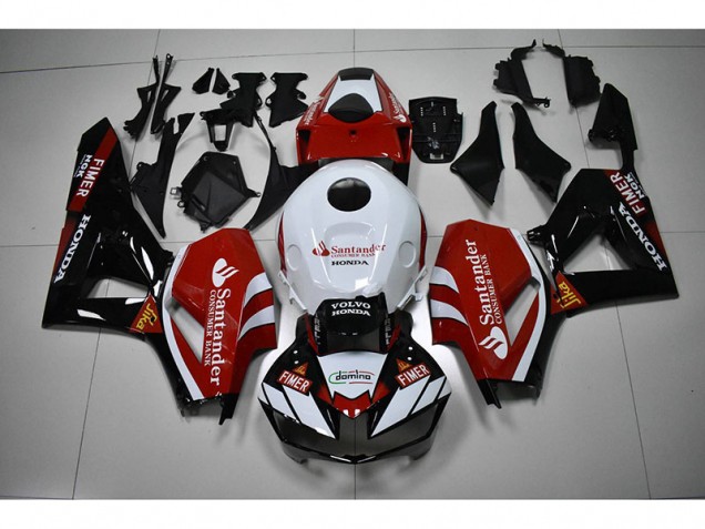 CBR 1000 RR 12-16 Motorrad Verkleidungen - Schwarz Weiß Rot SantUnder CBR 1000 RR 12-16 Motorrad Verkleidungen - Schwarz Weiß Rot SantUnder