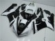 ZX6R 05-06 Motorrad Verkleidungen - Schwarz Weiß