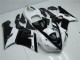 ZX6R 05-06 Motorrad Verkleidungen - Schwarz Weiß