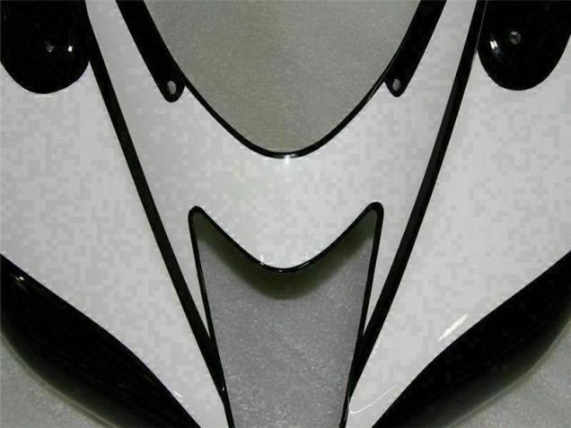 ZX6R 07-08 Motorrad Verkleidung - Schwarz Weiß ZX6R 07-08 Motorrad Verkleidung - Schwarz Weiß