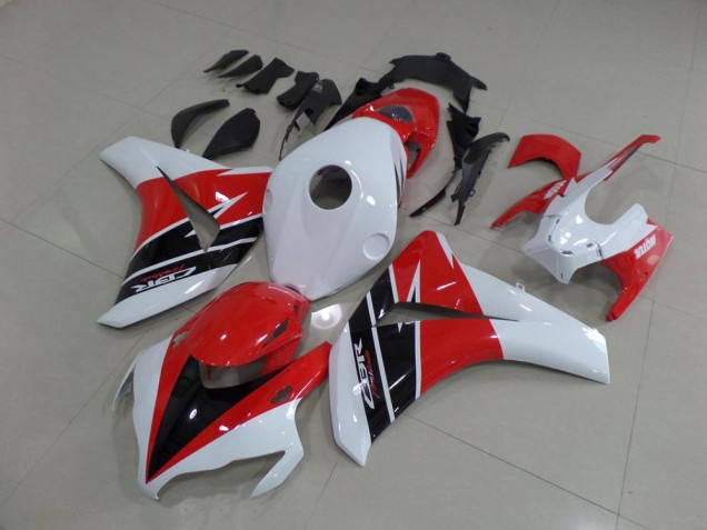 CBR 1000 RR 08-11 Motorrad Verkleidungen - Schwarz Weiß und Rot CBR 1000 RR 08-11 Motorrad Verkleidungen - Schwarz Weiß und Rot