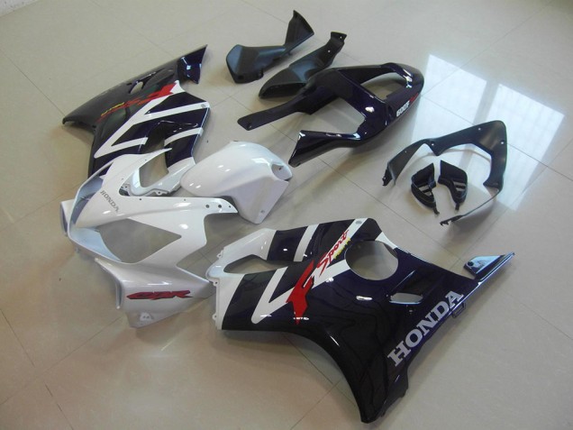 CBR 600 F4i 01-03 Motorrad Verkleidungen - Schwarz Weißer F Sport CBR 600 F4i 01-03 Motorrad Verkleidungen - Schwarz Weißer F Sport