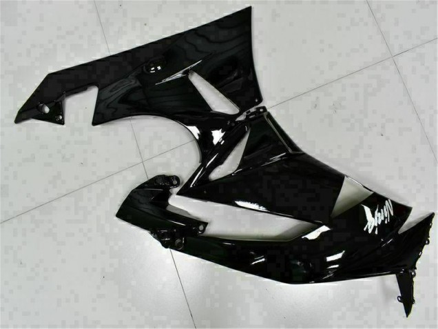 ZX6R 09-12 Motorrad Verkleidungen - Schwarz Weißer Ninja ZX6R 09-12 Motorrad Verkleidungen - Schwarz Weißer Ninja