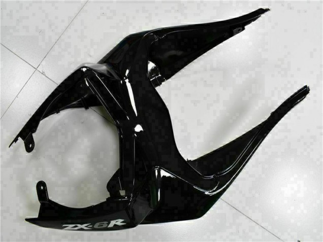 ZX6R 09-12 Motorrad Verkleidungen - Schwarz Weißer Ninja ZX6R 09-12 Motorrad Verkleidungen - Schwarz Weißer Ninja