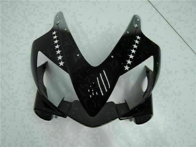 CBR 600 F4i 01-03 Motorrad Verkleidungen - Schwarz Weißes SevenStarss CBR 600 F4i 01-03 Motorrad Verkleidungen - Schwarz Weißes SevenStarss