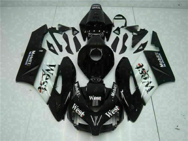CBR 1000 RR 04-05 Motorrad Verkleidungen - Schwarz West CBR 1000 RR 04-05 Motorrad Verkleidungen - Schwarz West