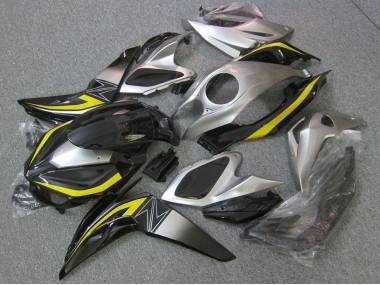 Z1000 07-09 Motorrad Verkleidungen - Schwarz