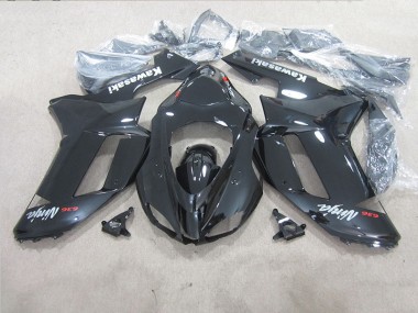 ZX6R 07-08 Motorrad Verkleidungen - Schwarzer Ninja 636