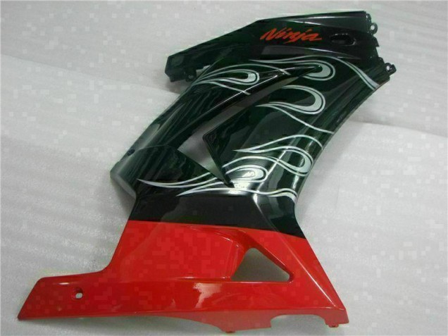 EX250 08-12 Motorrad Verkleidungen - Schwarzer Roter Ninja EX250 08-12 Motorrad Verkleidungen - Schwarzer Roter Ninja