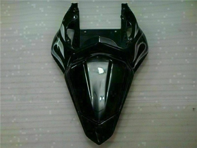 R6 06-07 Motorrad Verkleidungen - Silber Flamme Schwarz R6 06-07 Motorrad Verkleidungen - Silber Flamme Schwarz