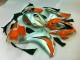CBR 1000 RR 08-11 Motorrad Verkleidungen - Silber Orange CBR 1000 RR 08-11 Motorrad Verkleidungen - Silber Orange