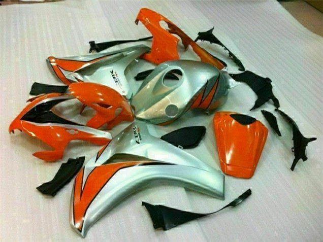 CBR 1000 RR 08-11 Motorrad Verkleidungen - Silber Orange CBR 1000 RR 08-11 Motorrad Verkleidungen - Silber Orange