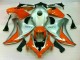 CBR 1000 RR 08-11 Motorrad Verkleidungen - Silber Orange CBR 1000 RR 08-11 Motorrad Verkleidungen - Silber Orange